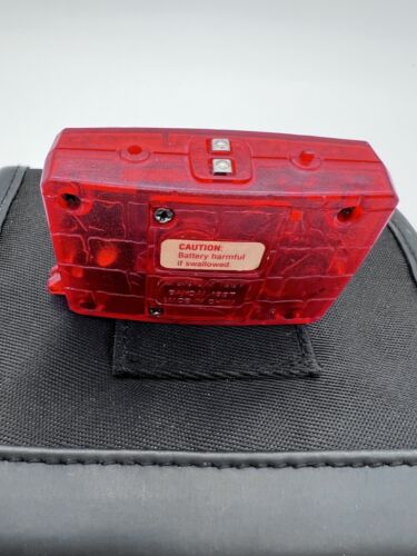 Digimon Virtual Pet 1997 Red Translucent Vintage Tested Working - Picture 11 of 13