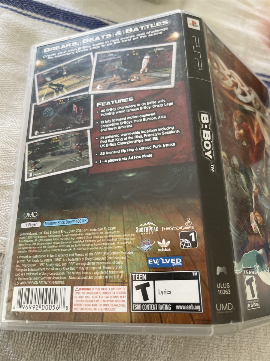 B-Boy (Sony PlayStation 2, 2008) | Achetez sur