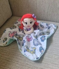 Little Mermaid Disney Baby Princess Baby Lovey Blanket