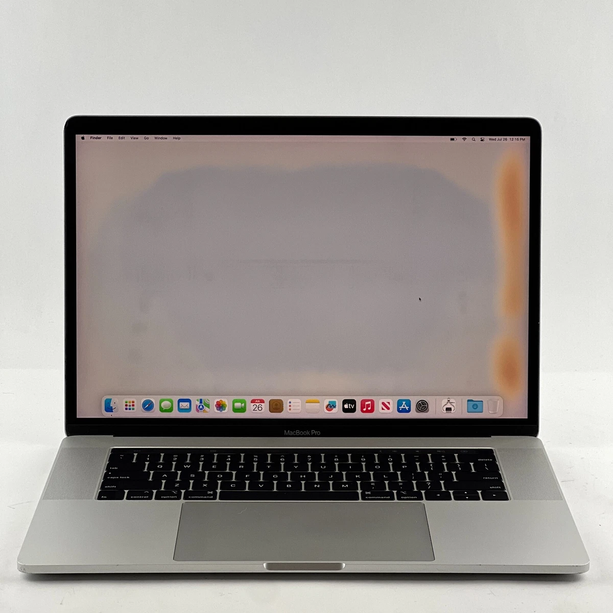 MacBook Pro 15 Touch Bar Silver 2017 2.8 i7 16GB 256GB 555