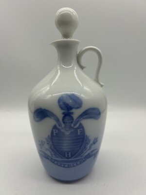 Vintage B&G (Bing Grondahl) Kjobenhavn Denmark Cherry Heering Bottle/Pitcher