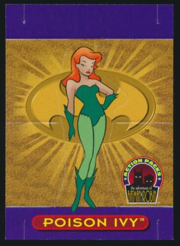 P8 POISON IVY 2016 SkyBox DC Action Pack POP-OUT Adventures of Batman & Robin - Foto 1 di 2