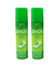 2 X XFC SHOE REFRESHER SPRAY 150ML(PACK OF 2 )