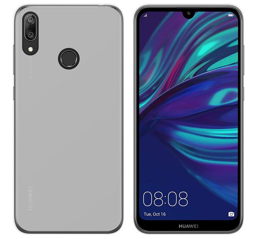 Hülle Gel TPU für Huawei Y7 2019 Farbe Transparent 1 s l500