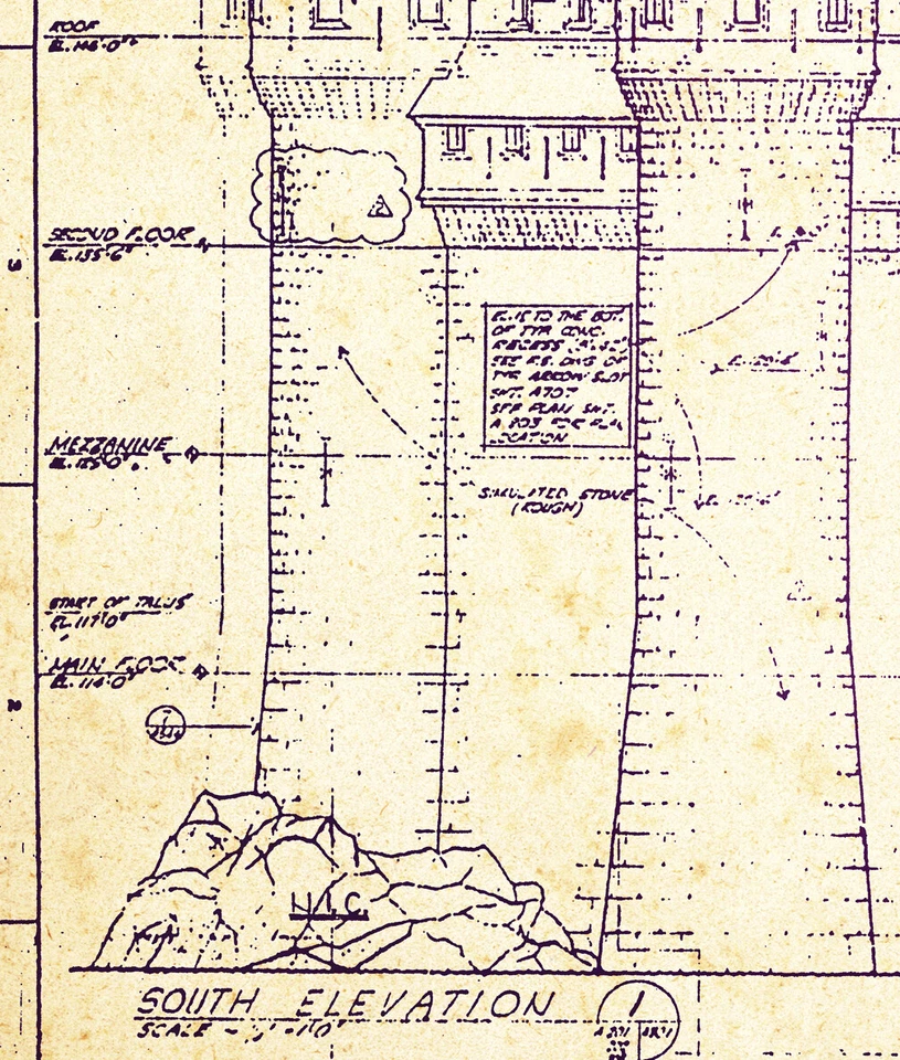 ¡PÓSTER del plano del castillo de Disney World! (hasta 24" x 36") - 1969 - Vintage Foto 3 de 4