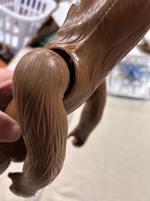 Figurine Star Wars Chewbacca – 39 Cm – Kenner – 1979 – Fabriquée à Hong Kong – Occasion
