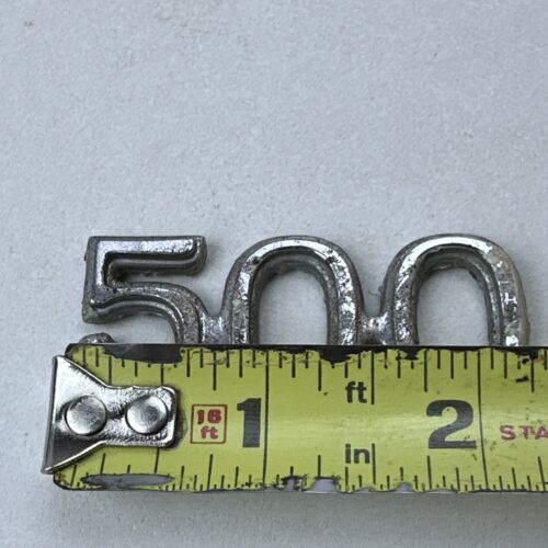 Vintage Dodge 500 Used Logo Badge Emblem - Picture 3 of 3