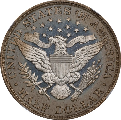 Barber Half Dollar 1895 NGC Proof-66 CAMEO! Magnificent Proof Eye Appeal! Superb - Picture 2 of 6