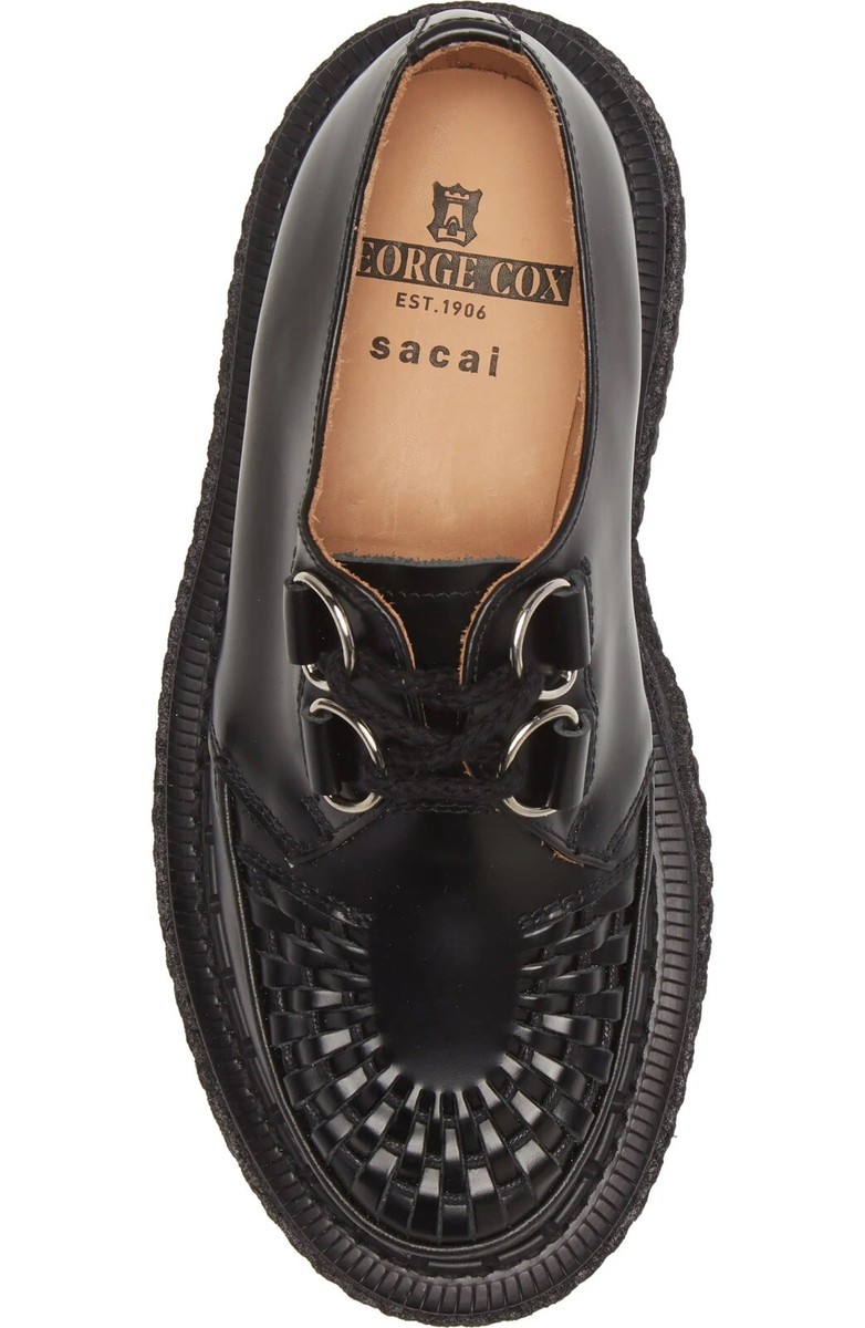 SACAI X GEORGE COX Women's Hamilton Platform Derby Creepers SACAI X GEORGE COX Women's Hamilton Platform Derby Creepers