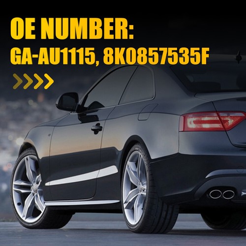 Left Passenger Side Flat Mirror Glass Heated Back Base for A3 A4 S4 S5 Quattro - Picture 3 of 15