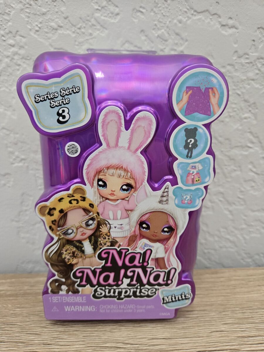 Na!Na!Na! Surprise Minis Series 3 Doll - ZARA ZEBRA - New Na!Na!Na! Surprise Minis Series 3 Doll - ZARA ZEBRA - New