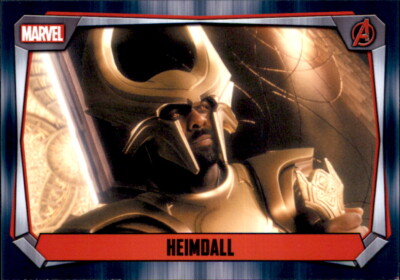 Topps Trading Card 71 - Heimdall - Marvel Missions 2017