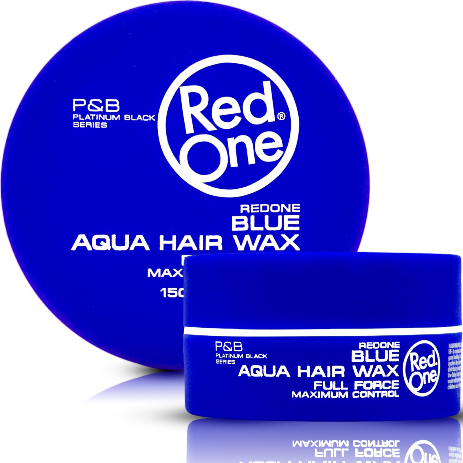 RedOne Blue Aqua Hair Wax Aquatic Hair Styling Wax Gel Strong Ultra Hold Styling - Image 4