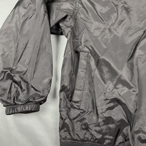 Vintage USS George Washington CVN 73 Windbreaker Pullover XL Black VTG Military - Picture 6 of 9