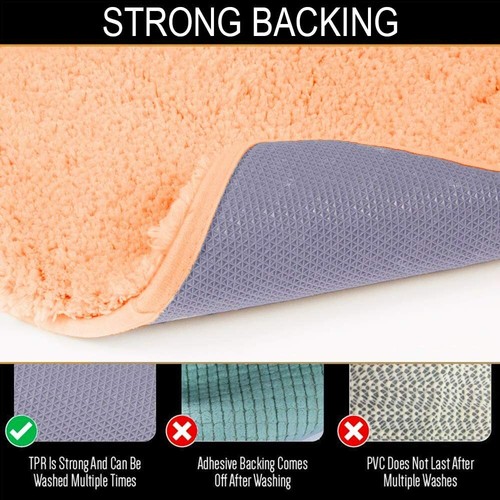 Bathroom Rug Non-Slip Water Absorbent Soft Bath Mat for Bathroom (24 x 36) - Picture 46 of 55
