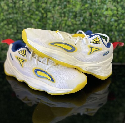 ADIDAS EXHIBIT A H69017 Denver Nuggets Basketball Shoes Men Sz 6.5 Wmn Sz 7.5