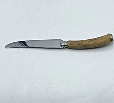Cooper Brothers And Sons Sheffield England Antler Stag Knife Carving B