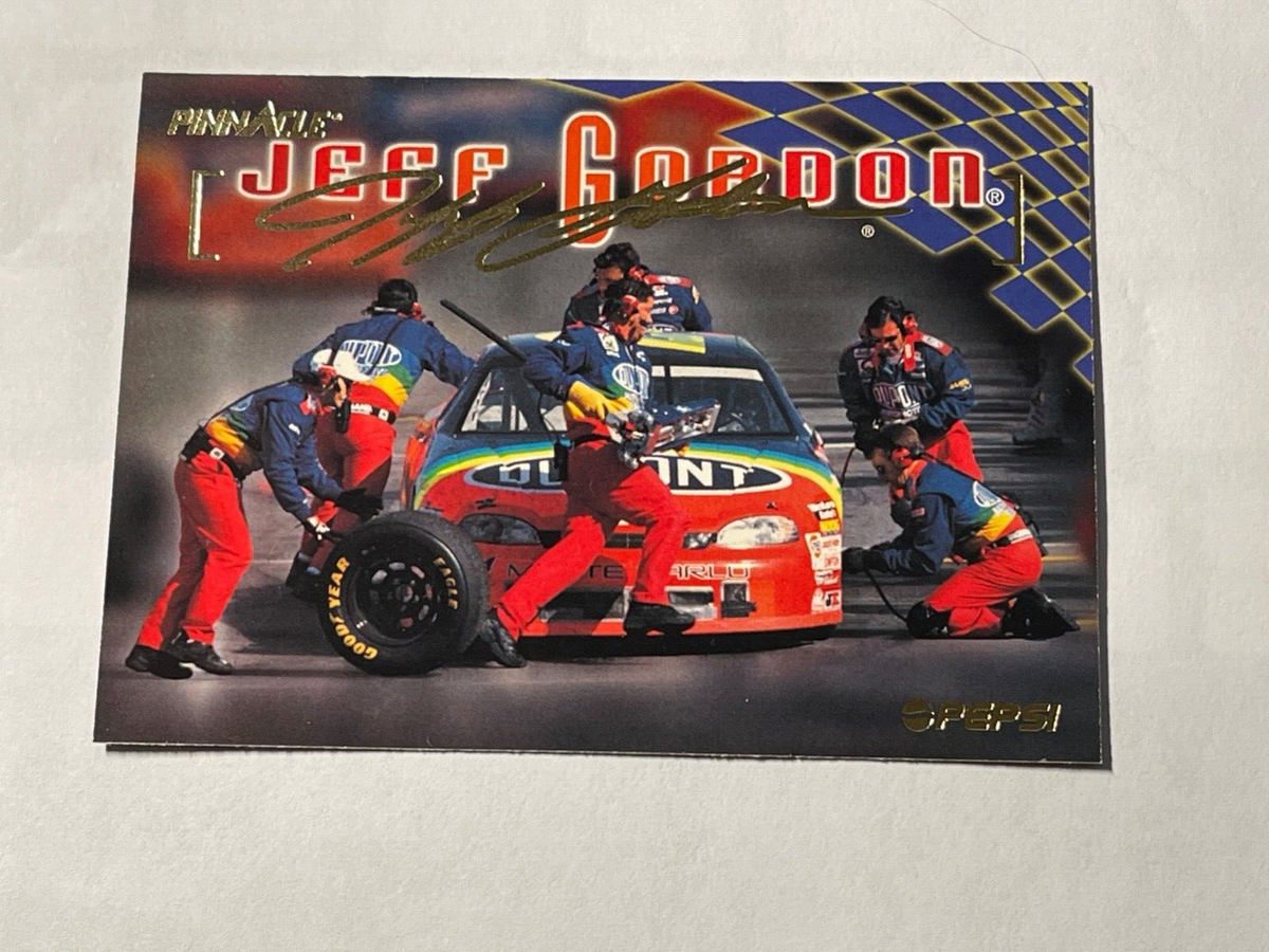 1997 Pinnacle Racing Nascar Jeff Gordon Pepsi Promo Card #2 | eBay