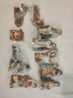 HOLIDAY HOME 11 PIECE PORCELAIN NATIVITY SET WITH WOODEN MANGER HAND PAINTED — photo 2