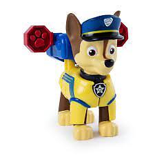 Paw Patrol Chase Action Welpen Figur mit 2 Clip On Uniformen - Bild 3 von 4