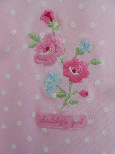 Baby Girl Clothes NWT Vtg. Carter's 24M Dress Romper Outfit pink embroidered - Picture 2 of 6