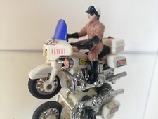 Vintage Police Highway Patrol Police Motor Cycle Friction Rare