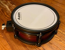 Red Alesis 10 Mesh Snare Drum Pad NEW Nitro P...