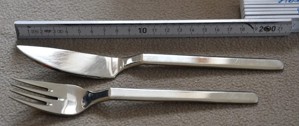 WMF Cromargan Mod. Gourmet international Fischbesteck 6 Personen 12 Teile TOP! - Bild 4 von 4