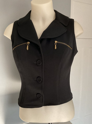 Mark Farrell button down sleeveless vest