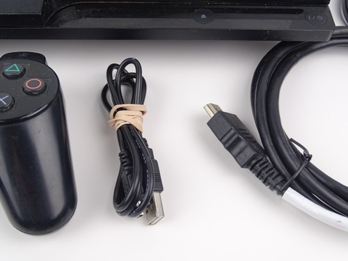 Sony PlayStation Slim PS3 Console Bundle With Controller & Cables Tested 320 GB - Picture 6 of 19