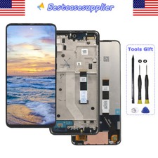 For Motorola Moto One 5G UW Ace XT2113 LCD Display Touch Screen Digitizer Frame