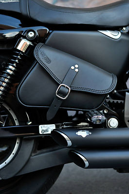 SADDLE BAG RIGHT SIDE FOR HARLEY DAVIDSON SPORTSTER MODELS ITALIAN