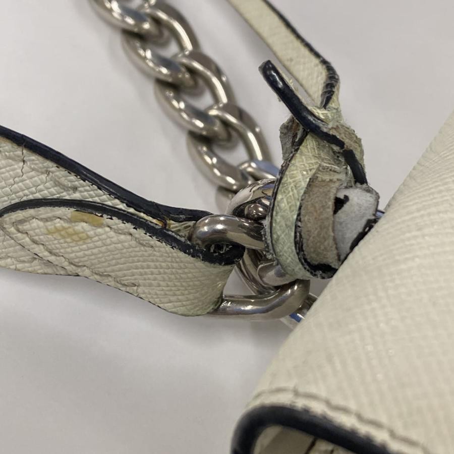 PRADA Shoulder Bag Solid Rectangular 8.66x5.91x1.… - image 7