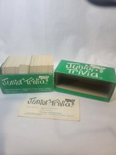 Vintage 1983 Junior Trivia Card Game 2592 Questions - Family Trivia Game