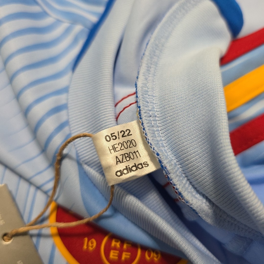 2022 Adidas Spain Away Soccer Jersey Sergio Busquets Men M World