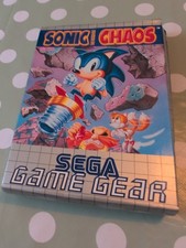 Sonic the Hedgehog Chaos - Sega Game Gear - boxed With Instructions - PAL