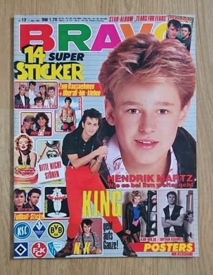 Bravo 13 (21.3.1985) Hendrik Martz / Farin Urlaub / Depeche Mode / Alphaville 