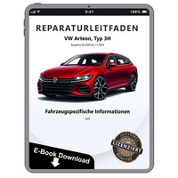 VW Arteon 3H 2020-2024 Fahrzeugspezifische Infos Lack Reparaturhandbuch Download