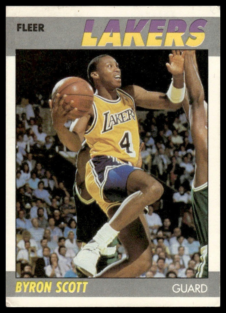 1987-88 Fleer #98 Byron Scott