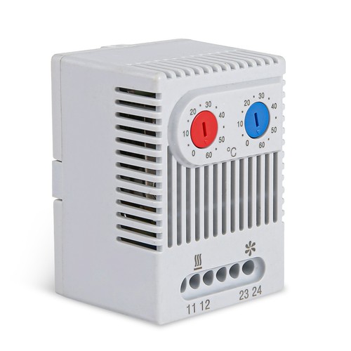 Termostato Controlador de Temperatura Mecánico Compacto Interruptor Termorregulador - Imagen 8 de 31