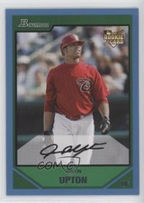 2007 Bowman Draft Blue 50/399 Justin Upton #BDP3 0q3