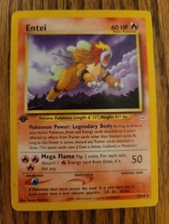 Entei 17/64 Neo Revelation 1st Edition Non-Holo Rare