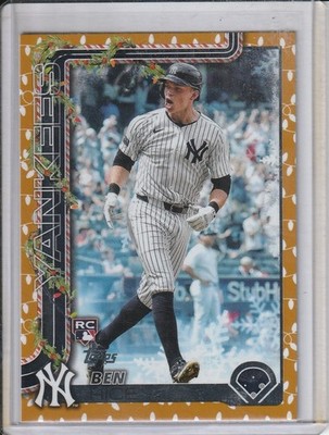 2025 Topps Holiday GOLD LIGHTS YOU PICK!
