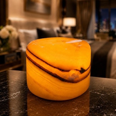 Marble Lamp Night Light Touch Bedside Table Lamp for Bedroom,Type-C Rechargea...