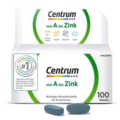 Multivitamin- Centrum Von A bis Zink  Multivitamin Tabletten 123 g (1er Pack) 