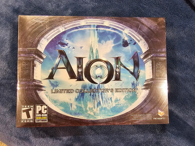 AION Limited Collector s Edition PC Game Complete w/ Sealed Statue Figure