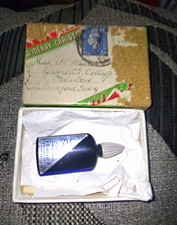 Evening In Paris By Bourjois Perfume Bottle Christmas Box Gift Unused 1940s Ww2