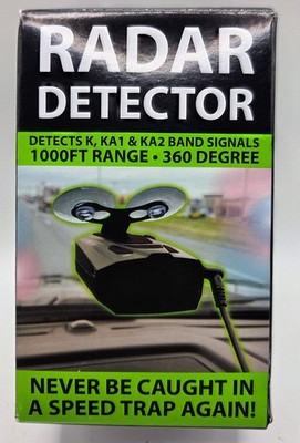 Gadget Gear Radar Detector Model V7  1000 FT Range  360 Degrees   (NEW)