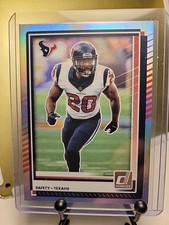 ED REED 2025 Panini Donruss Silver No Name SP No. 176 Houston Texans