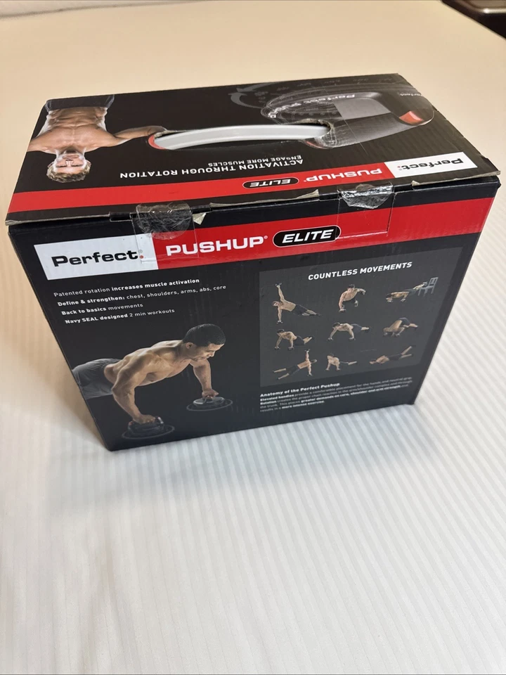 Nuevo En Caja Perfect Fitness Manijas Giratorias Pushup Elite Foto 3 de 3